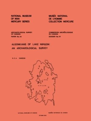 cover image of Algonkians of Lake Nipigon